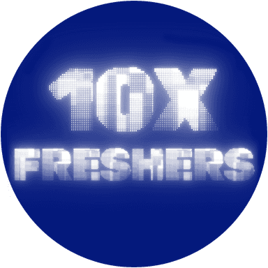 10X Freshers logo